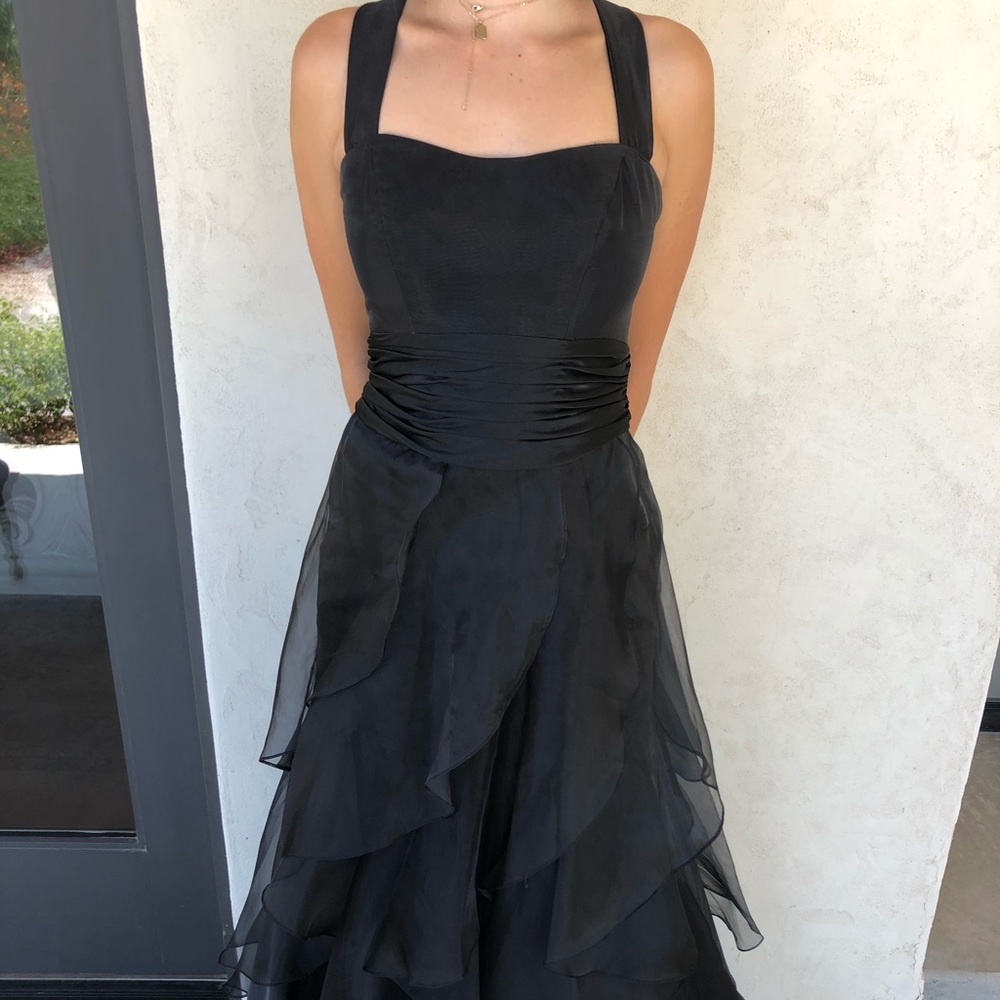 David’s Bridal Black Gown
